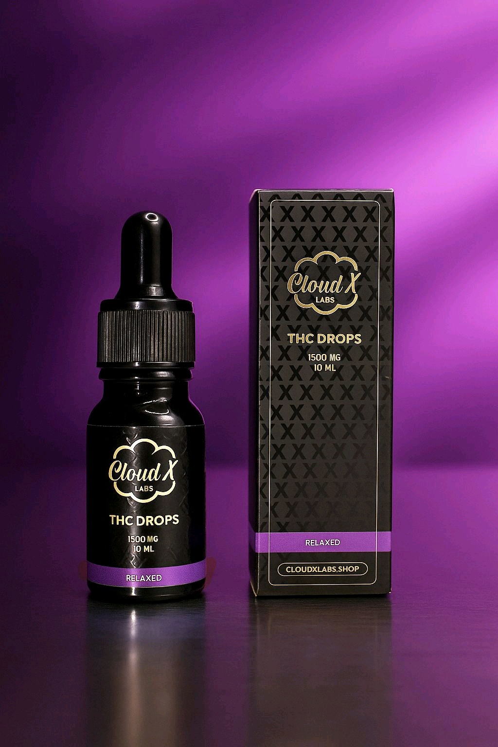 RELAXED – THC DROPS